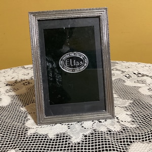 ELIAS AMERICAN STERLING PEWTER フォトフレーム Elias Extra Fine Pewter Contains Silver Art Picture Frame - Etsy