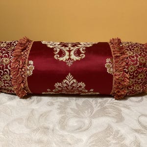 Waterford Charemont Style Decorative Bolster Pillow