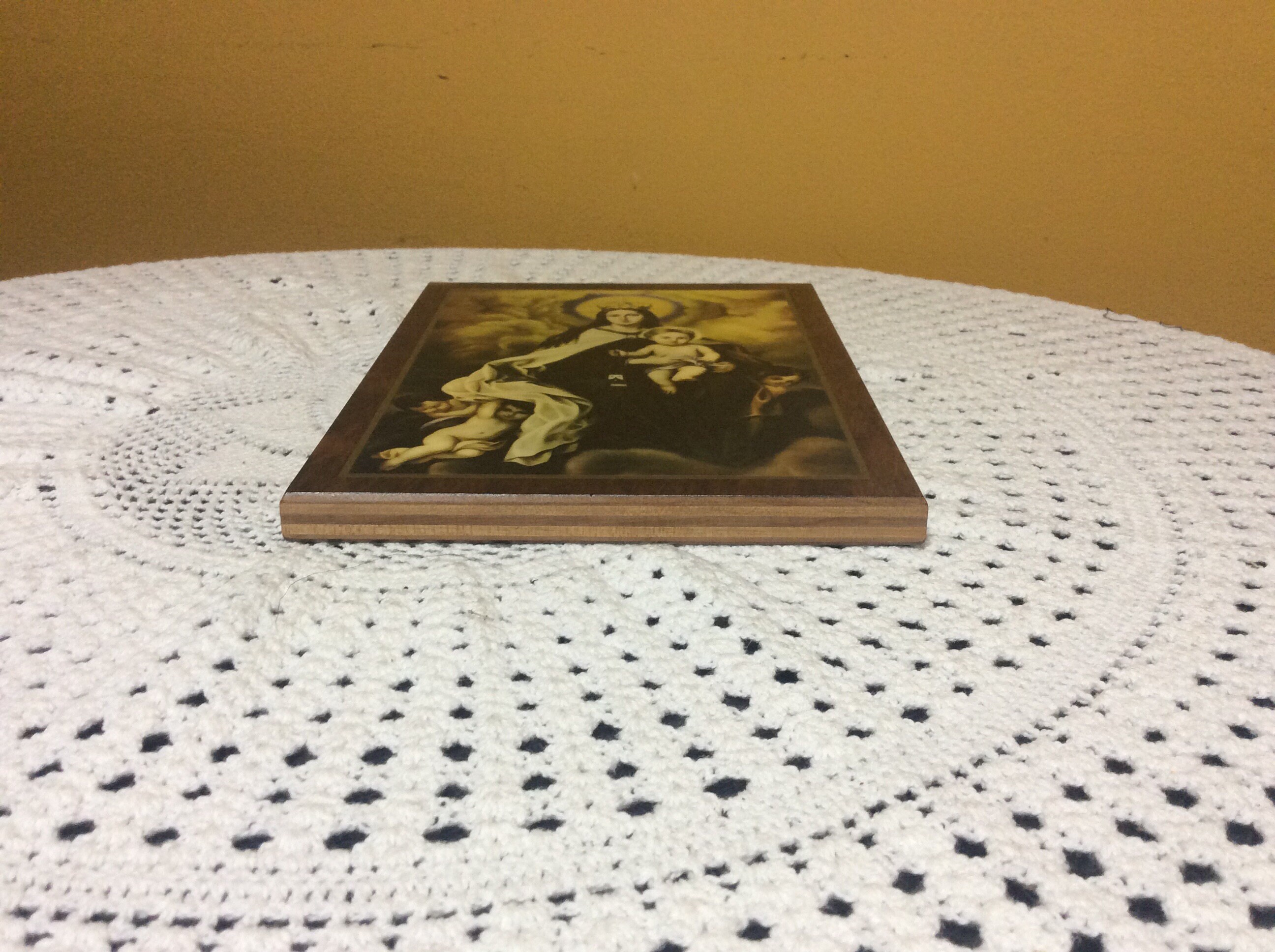 Italian Florentine Gilded Wood Plaque 7”x9” - Etsy
