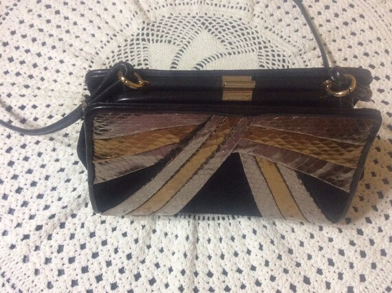 Vintage Lord & Taylor Snakeskin Purse - image 5