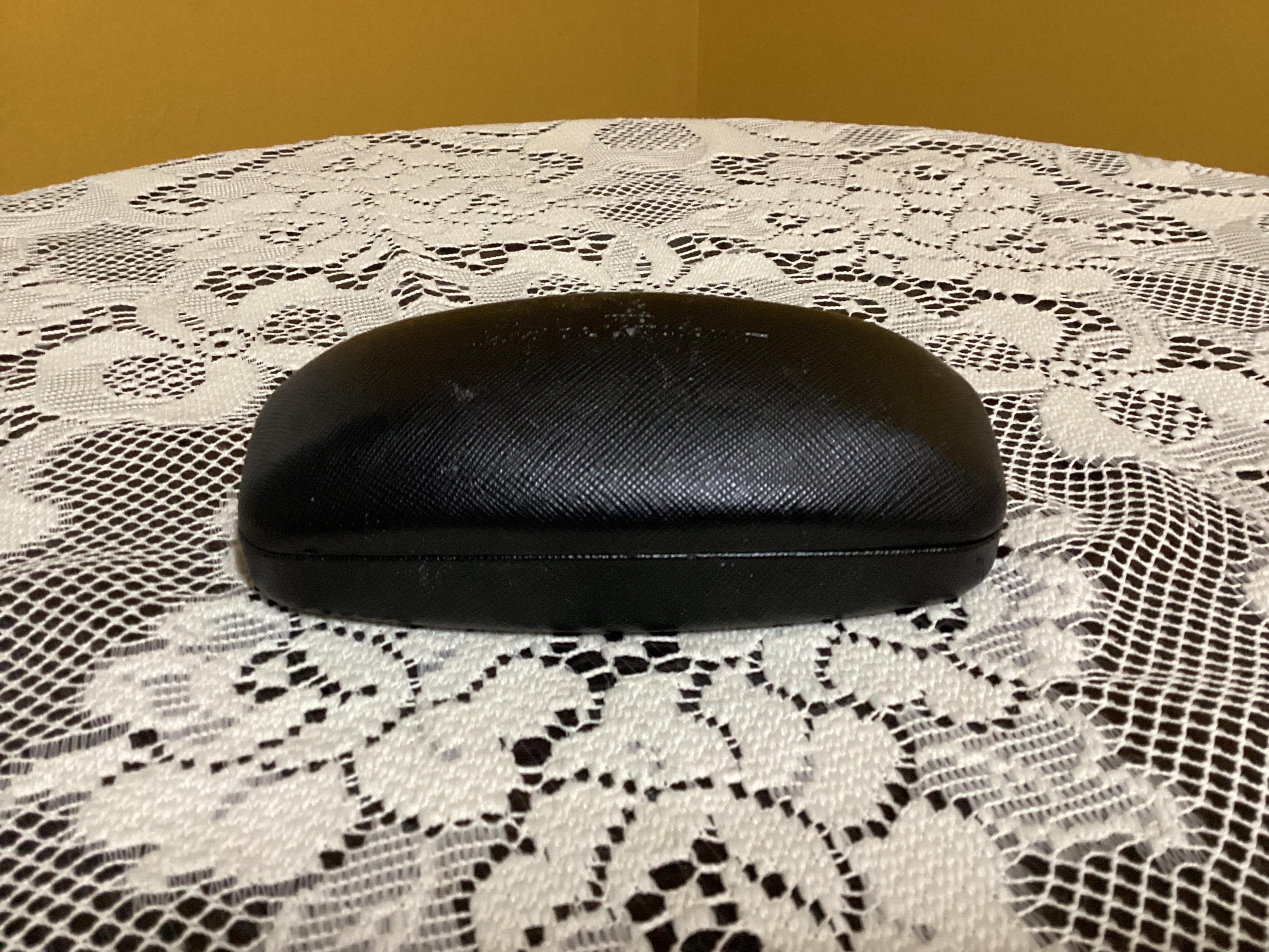 Salvatore Ferragamo Black Hard Shell Eyeglasses/sunglasses 