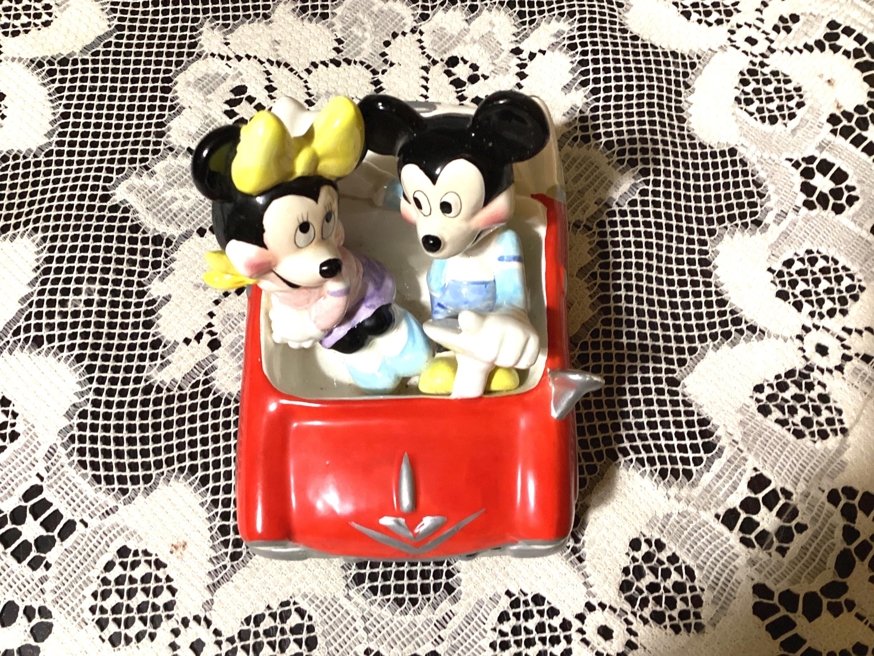 ミッキー ミニー 汽車 フィギュア 1st Anniversary 心斎橋 Vintage 1977 Schmid Disney Mickey & Minnie Musical Figurine - Etsy