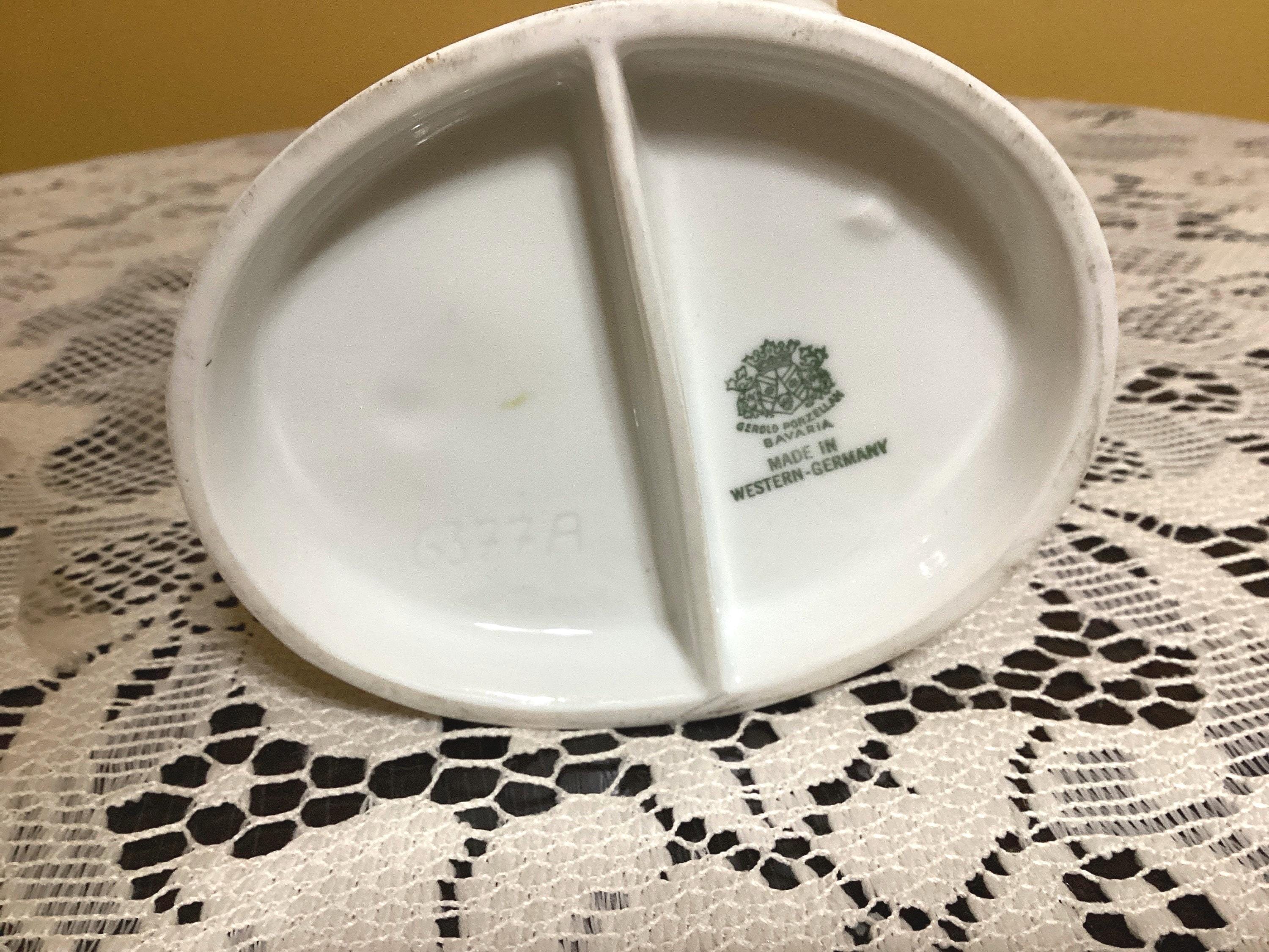 Rara pieza de porcelana vintage Gerold Porzellan Bavaria Niño