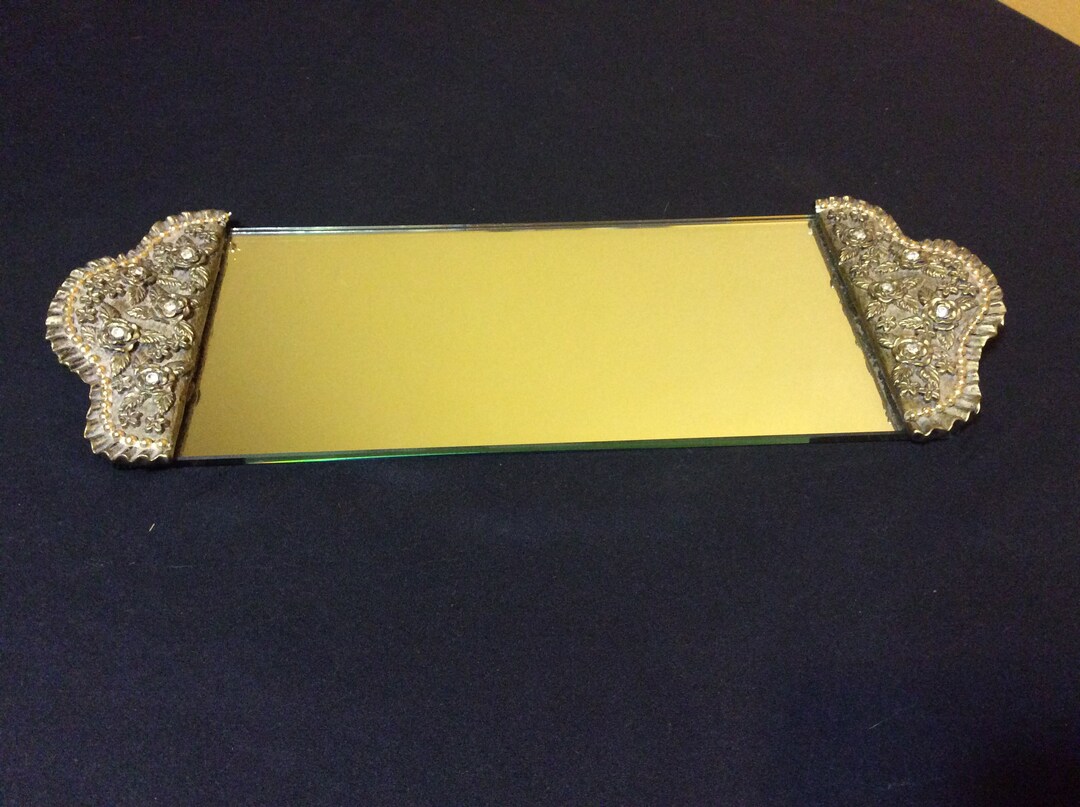 Victorian Romantic Vintage Dresser Mirror Etsy