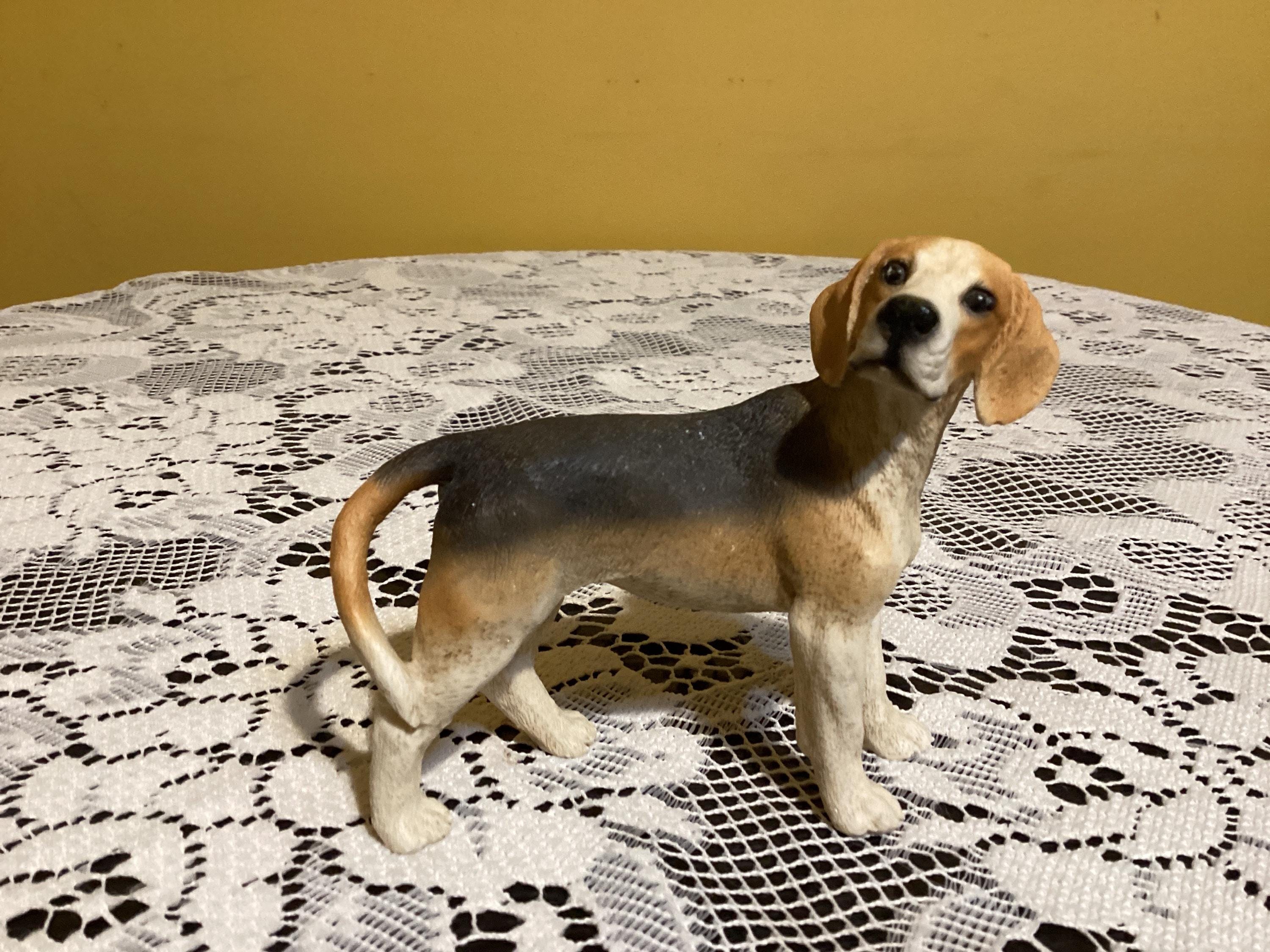 イタリア製ヴィンテージ カスターニャ アイリッシュ ビーグル犬置物
