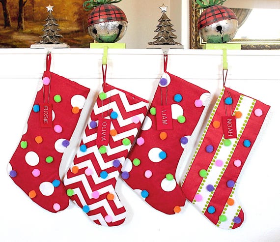 Colorful Christmas Stockings for Kids - Bright and Fun