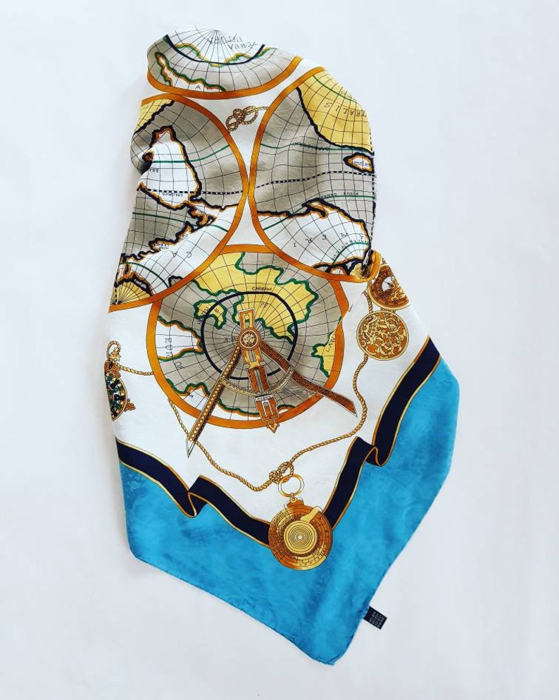 LARGE SQUARE SCARF RIVER CRUISE main image 1