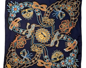 Bufanda vintage de Mila Schon "Carnaval"