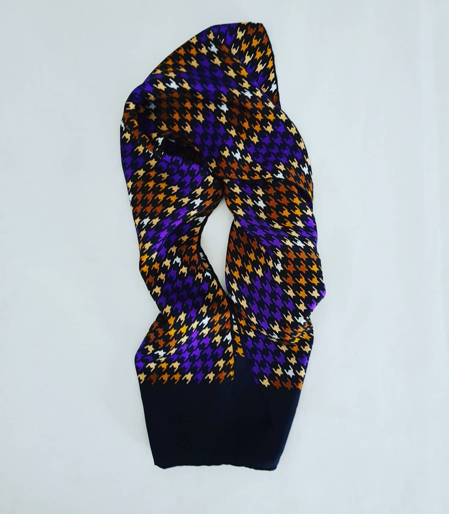 Colorful Vintage Pure Silk Stole. - Etsy