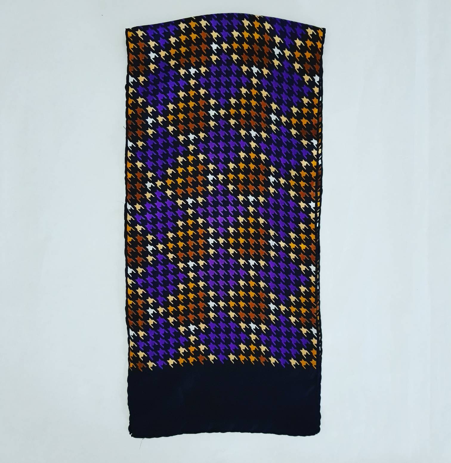 小物 Vintage silk original stole Colorful Vintage Pure Silk Stole. - Etsy Israel