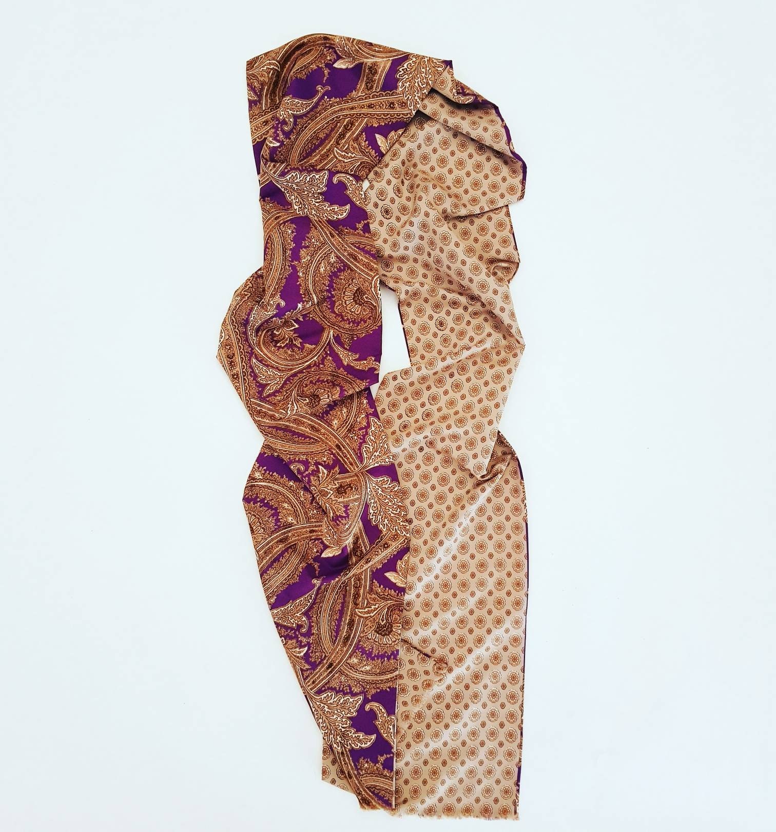 Vintage Stole in Pure Silk - Etsy
