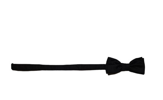 Hugo Boss bow tie in pure silk - image 2