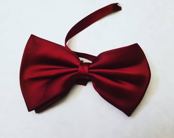 Vintage silk  bow tie