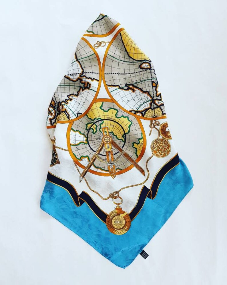 LARGE SQUARE SCARF RIVER CRUISE main image 0