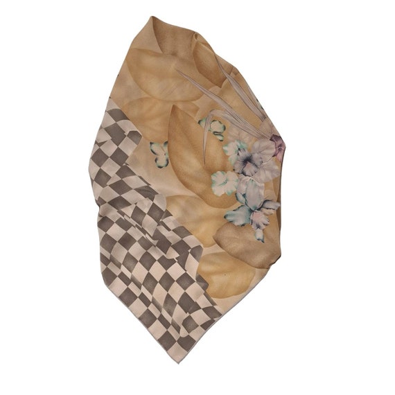 Louis Vuitton Vintage Silk Scarf - Brown - 86cm X 86cm
