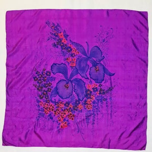 Thai silk vintage scarf
