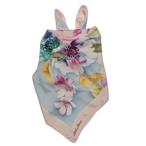 Silk home vintage scarf