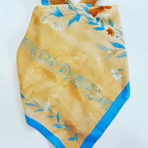 Foulard vintage in pura seta