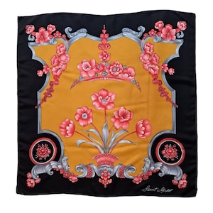 Saint Michel vintage scarf
