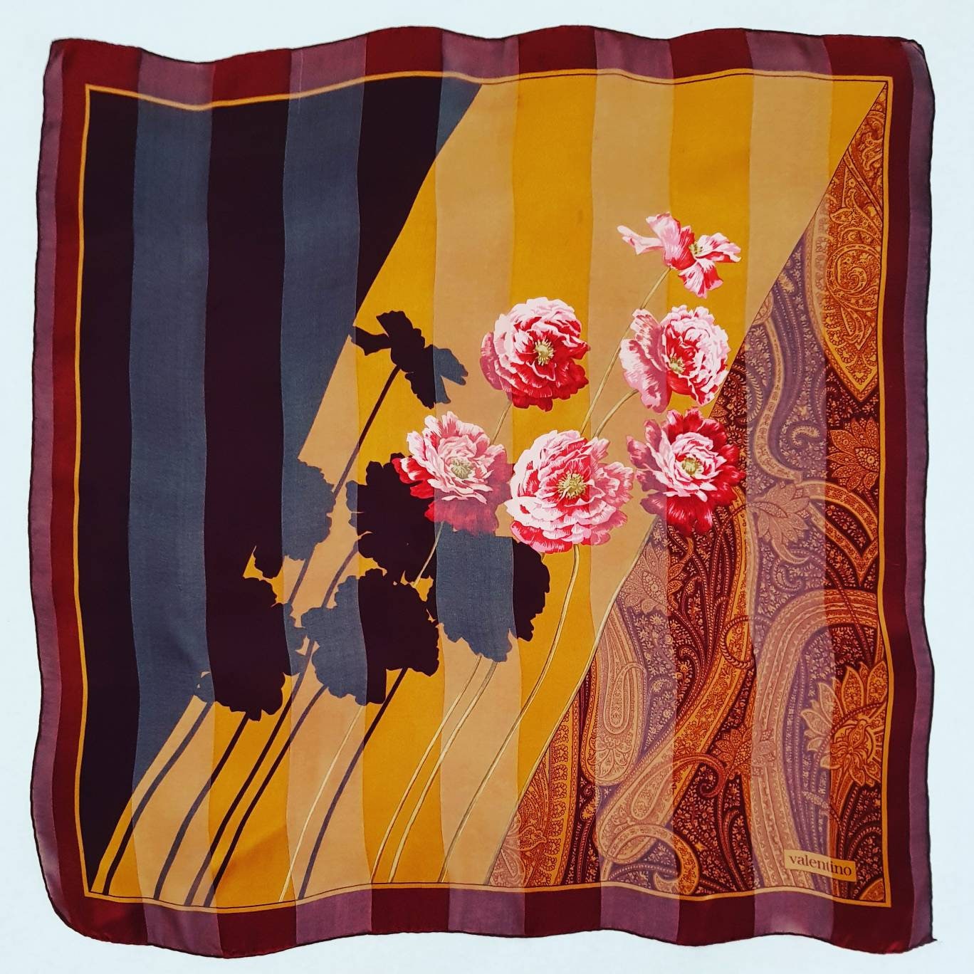 Valentino Vintage Scarf - Etsy