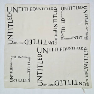 Untitled vintage handkerchief