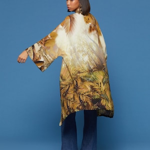 Pure silk kimono &quot;JUNGLE&quot;