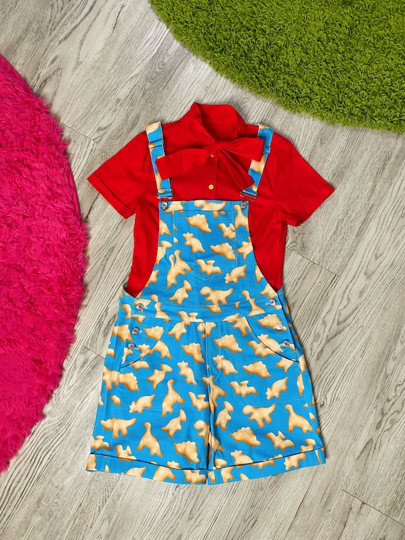 Dino Nugget Overall - Etsy