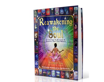 Reawakening the Soul Exploration Guidebook - Spirit, Meditation, Yoga, Inspiration, Art, Oracle, Best Seller, Spiritual Gift, Painting