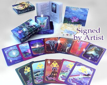 Oracle Card Deck - Spiritual Art, Inspiration, Yoga Art, Spirit, Meditation, Spiritual Gift, Oracle, Soul, Card Deck
