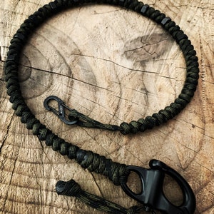 Dark Camo Retention Lanyard