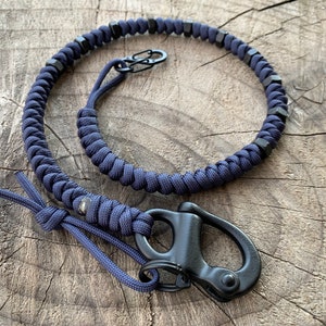 Cadena para billetera azul marino FS
