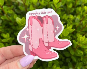 Sticker | Cowboy Like Me | Water Resistant Sticker