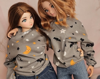 Halloween 1/3 Scale Oversized Sweatshirt for Smart Doll and Dollfie Dream