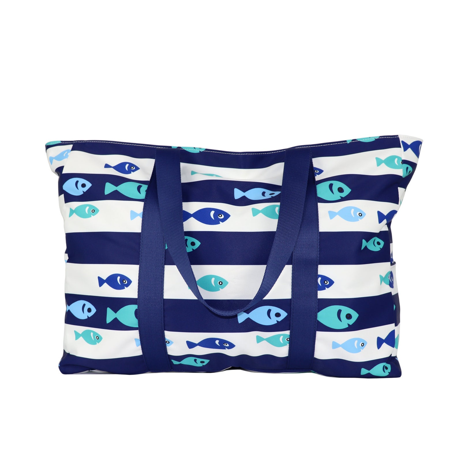 XL Beach Bags for Women Waterproof Sandproof With Top Zipper Etsy