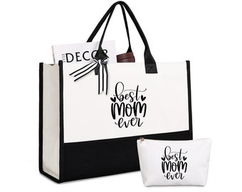 Mothers Day Gifts Best Mom Ever Tote Bag Mom Gifts Canvas - Etsy