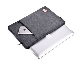 Macbook Air 13 2018 Sleeve with Accessory Pocket,New Macbook Pro 13 A1989 A1706 A1708, Laptop Sleeve 13/14/15 Inches,Laptop Case, Laptop Bag