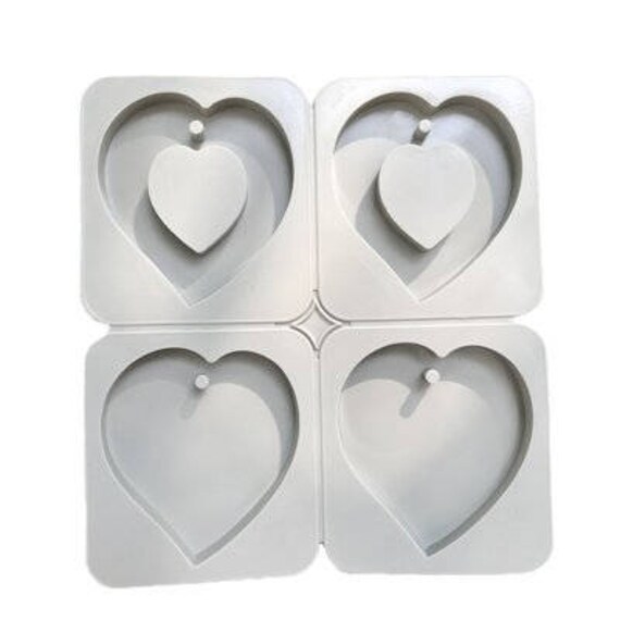 Wax Sachet Silicone Mold Heart Shape Mold for Aroma High Etsy