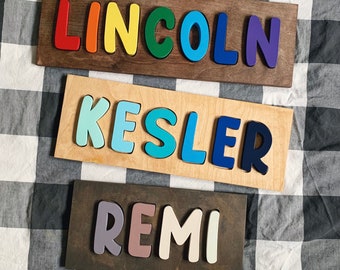 Name Puzzle // Personalized Puzzle // Puzzle for Kids