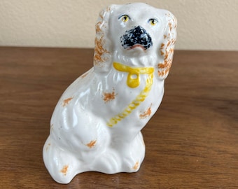 Vintage King Charles Spaniels Staffordshire Dog, Vintage Staffordshire Dog, Ireland Staffordshire, Collectible Staffordshire Dog