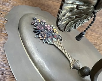 expires Oct. 9th** Antique Brass Flower Wall Light Sconce, Vintage Wall Light Fixture