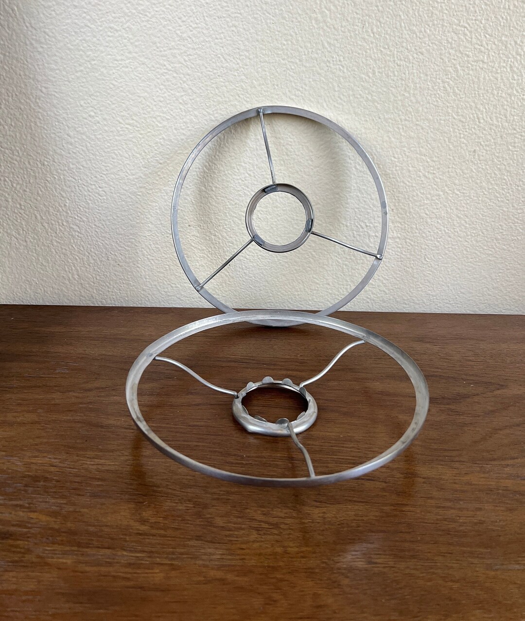Vintage Metal Lamp Shade Holder Ring Vintage Lamp Ring Etsy
