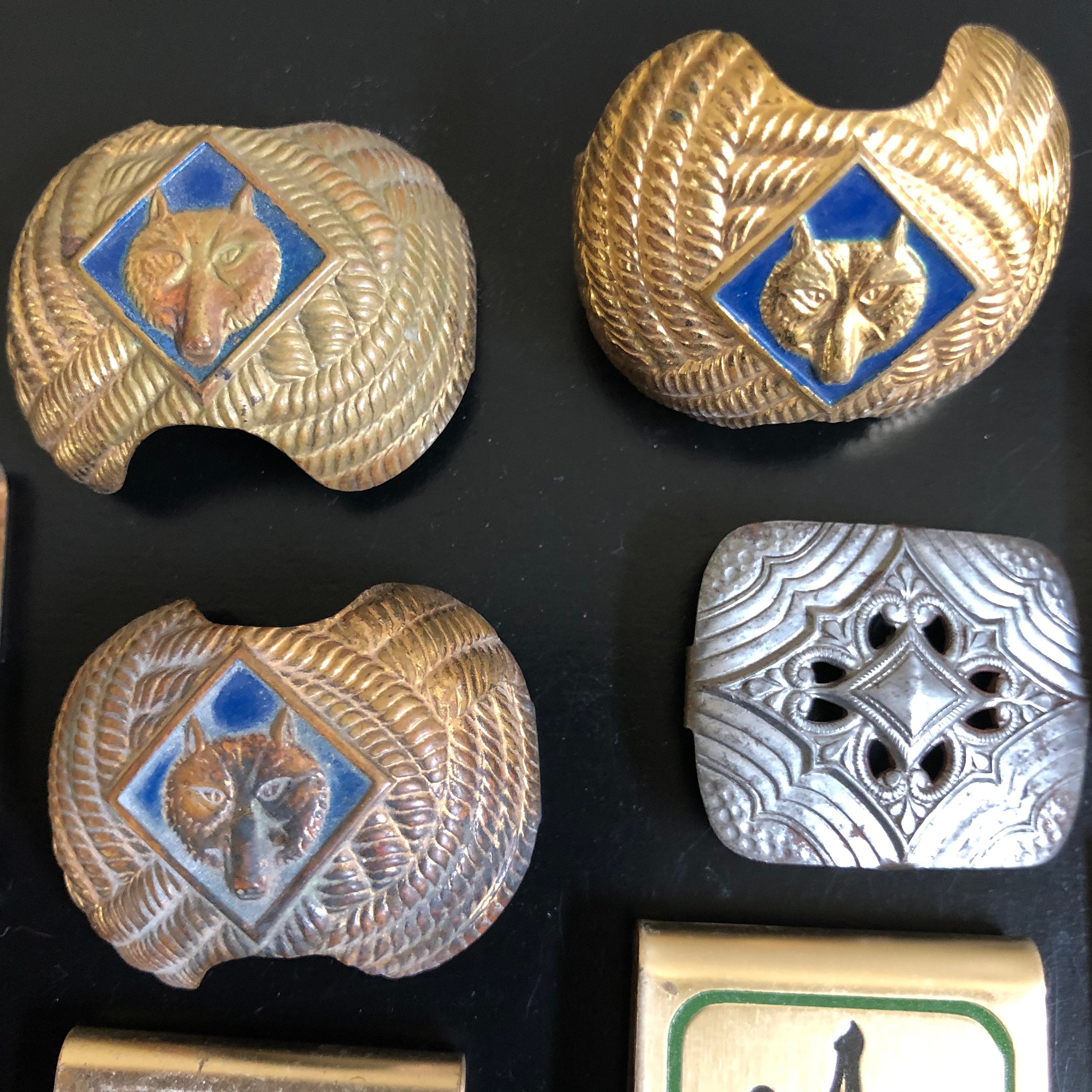 Collectible Vintage Boys Scout Belt Pins Vintage Boy Cub Etsy