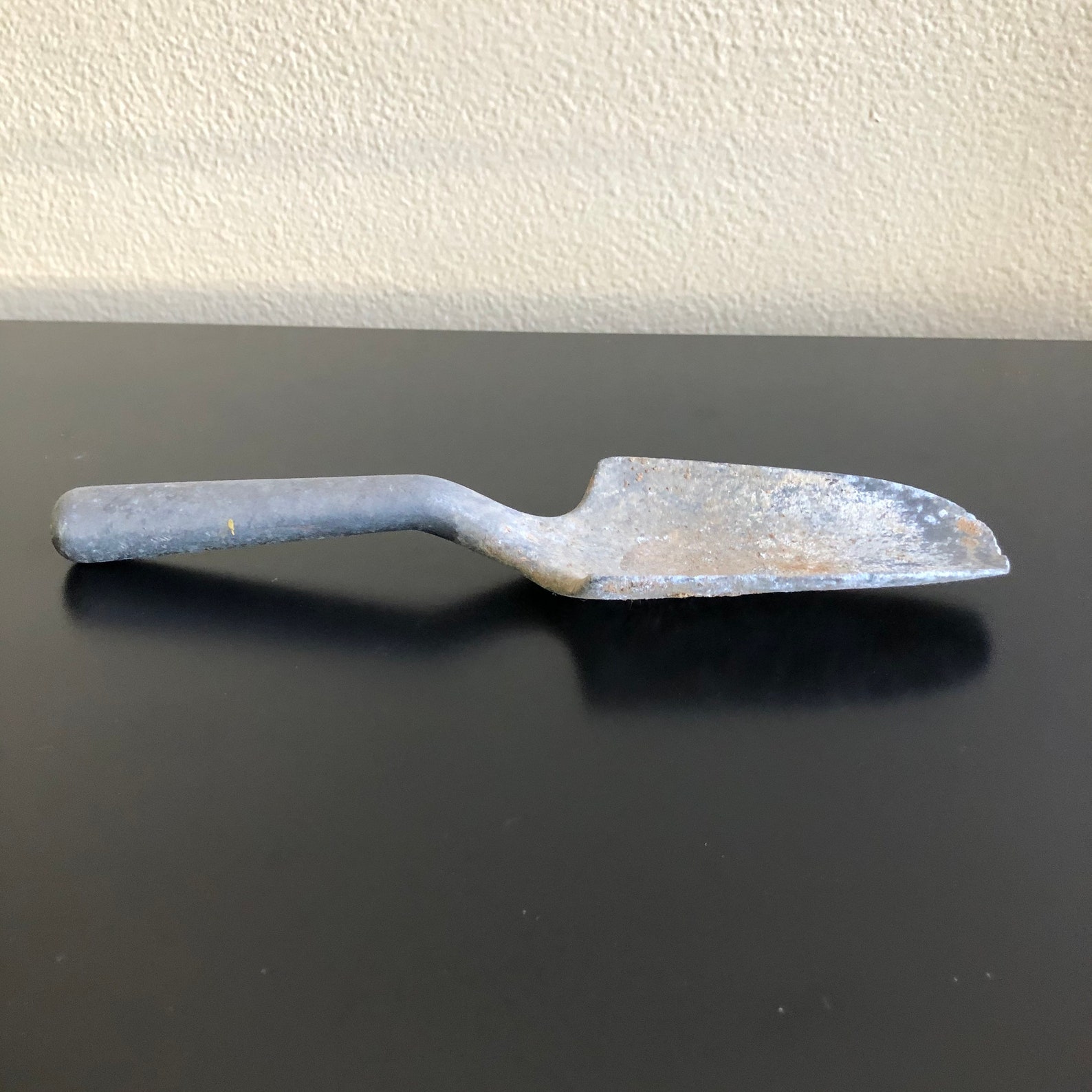 Antique Galvanized Hand Held Shovel Old Shovel Small Garden Etsy