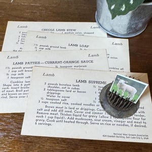 Vintage Recipe Cards Handwritten Recipe Cards Old Recipe Cards, Vintage Kitchen Decor, Junk Journal