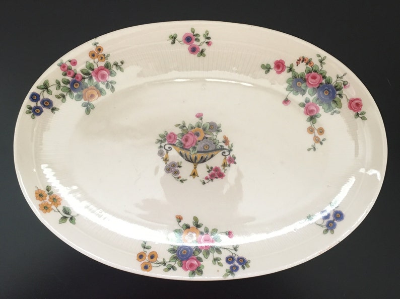 Antique French Limoge Platter CH Field Haviland Oval Plate Etsy