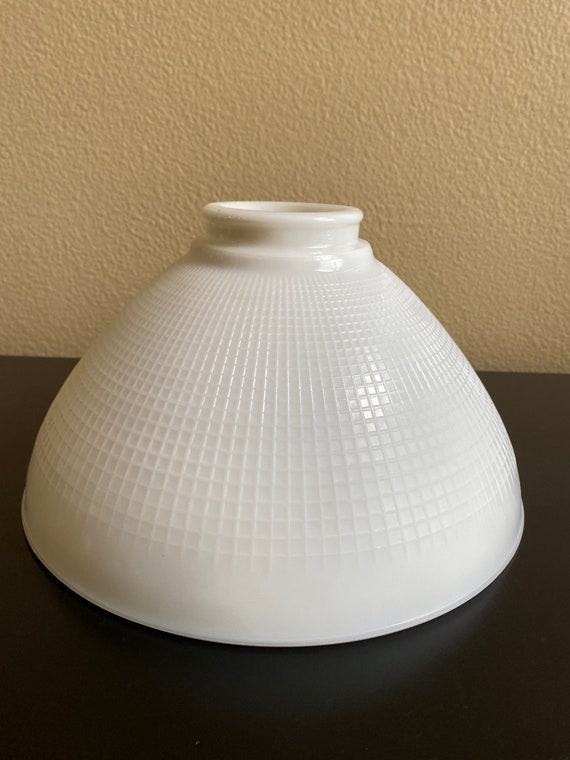 Vintage White Milk Glass Pendant Light Globe Light Fixture Cover
