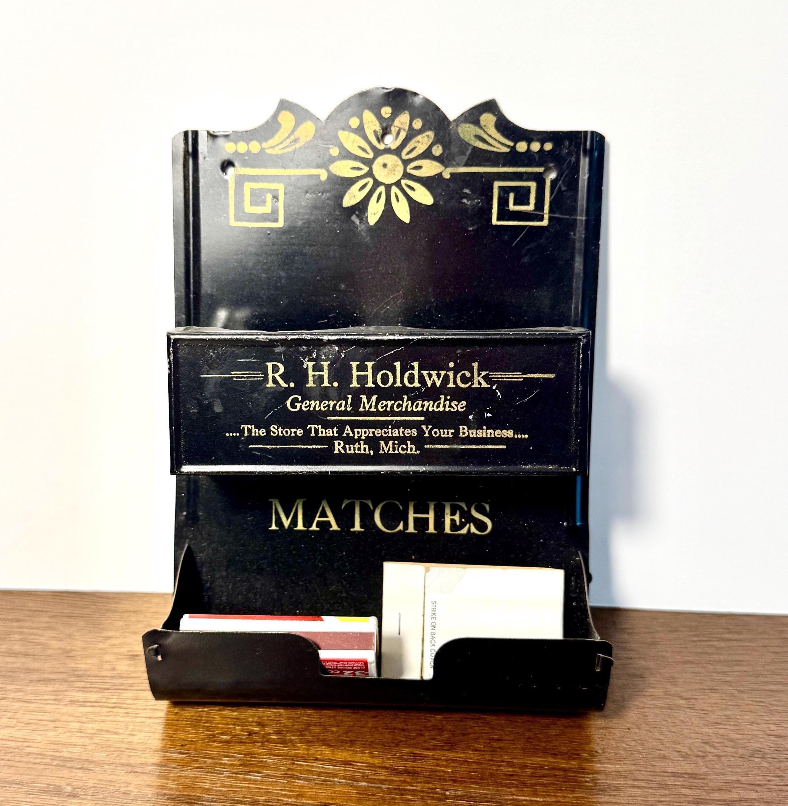 Vintage Match Book Holder - Etsy