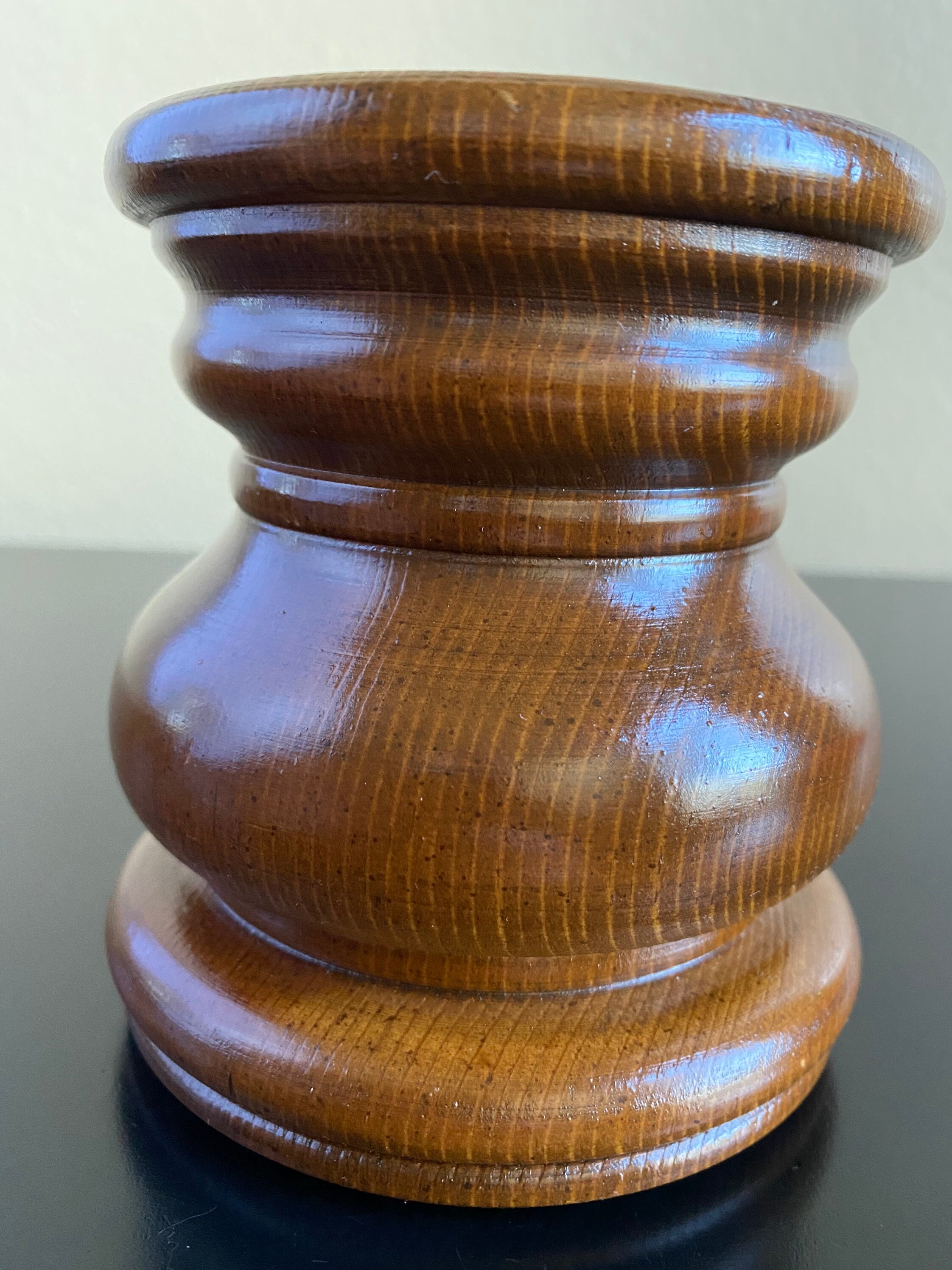 Vintage Lamplight Farms Wood Oil Lamp Hurricane Lamp Base Etsy