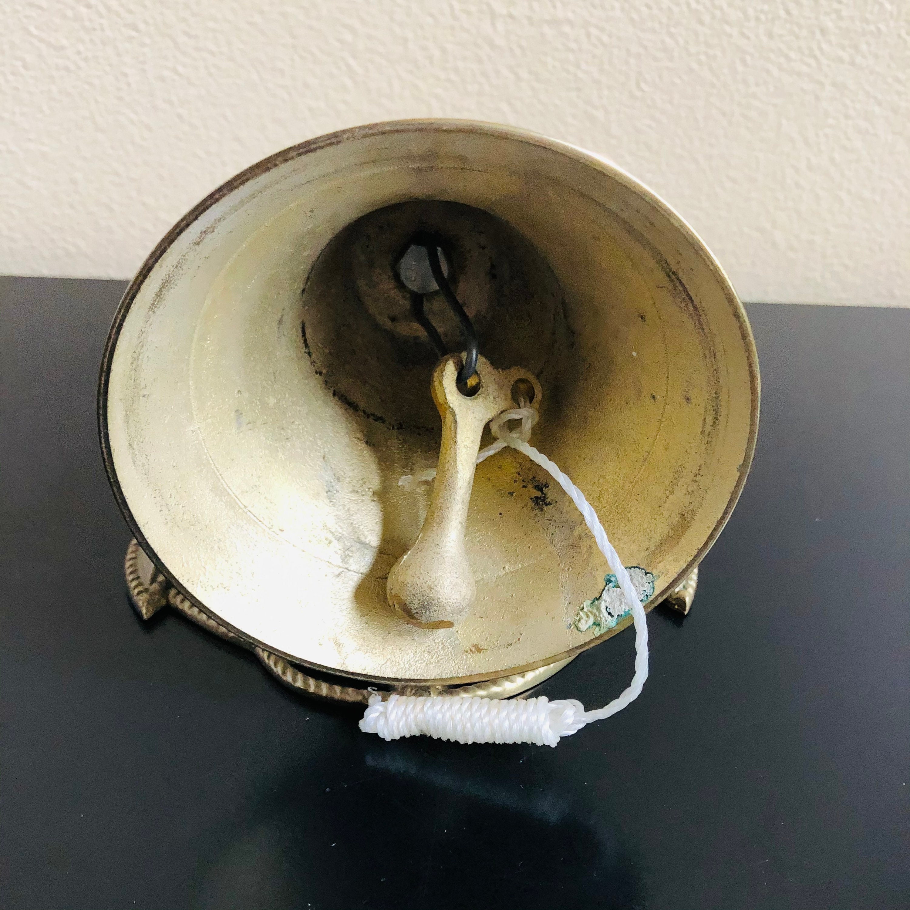 Collectible Vintage Nautical Anchor Bell with Rope Detail Etsy