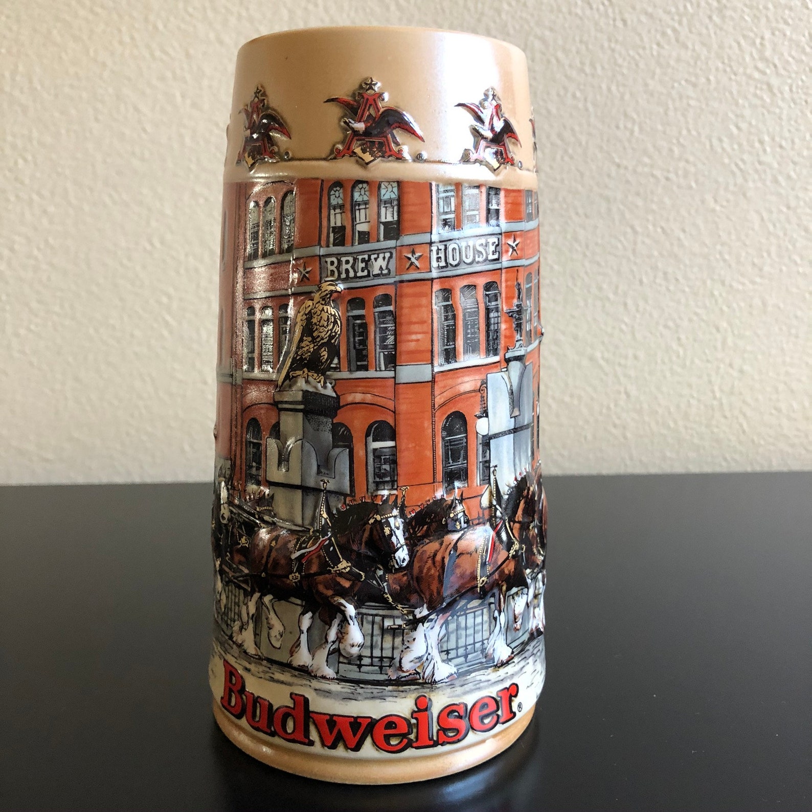 Collectible Budweiser Stein Historical Landmark Series Etsy